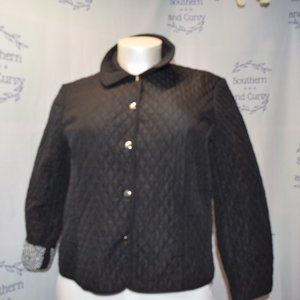 Briggs NY Quilted Jacket, Snap Front Sz 2X